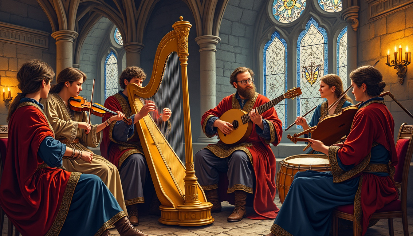 découvrez à quoi ressemblaient les instruments de musique au moyen âge, leurs caractéristiques, et leur rôle dans la musique médiévale.