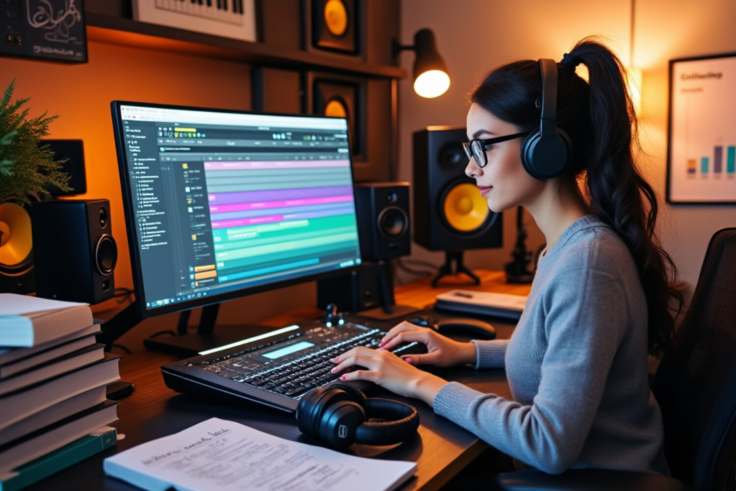 Devenir productrice de musique : formation, salaire et parcours
