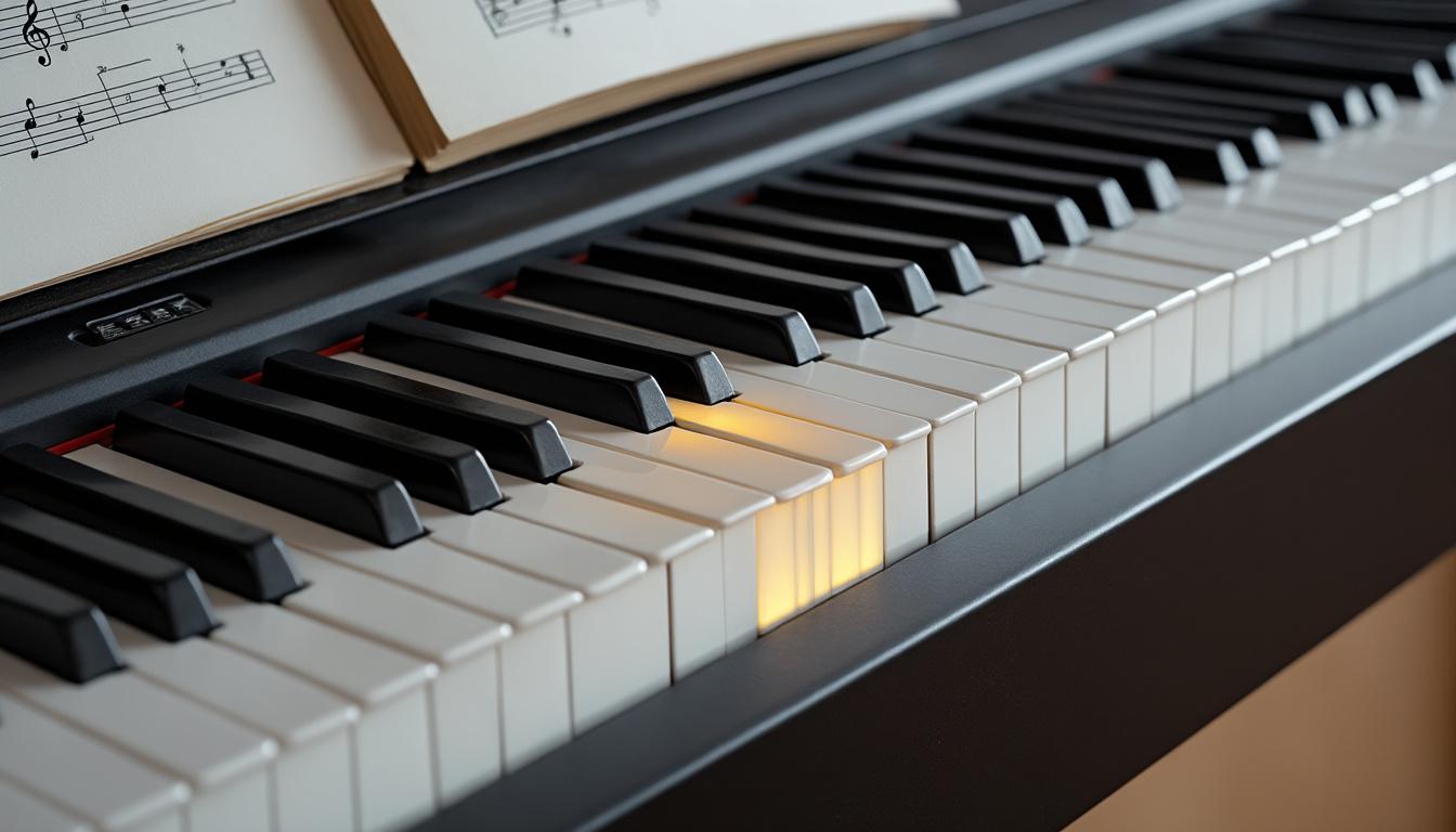apprenez à lire les notes de musique au piano avec des méthodes simples pour le repérage et découvrez vos premières gammes pour bien débuter.