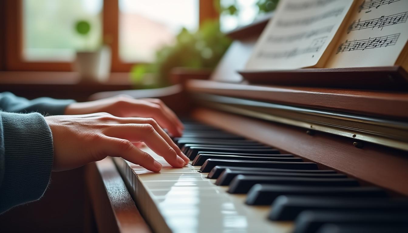 apprenez à lire les notes de musique au piano avec des astuces pour le repérage des touches et la découverte des premières gammes faciles.