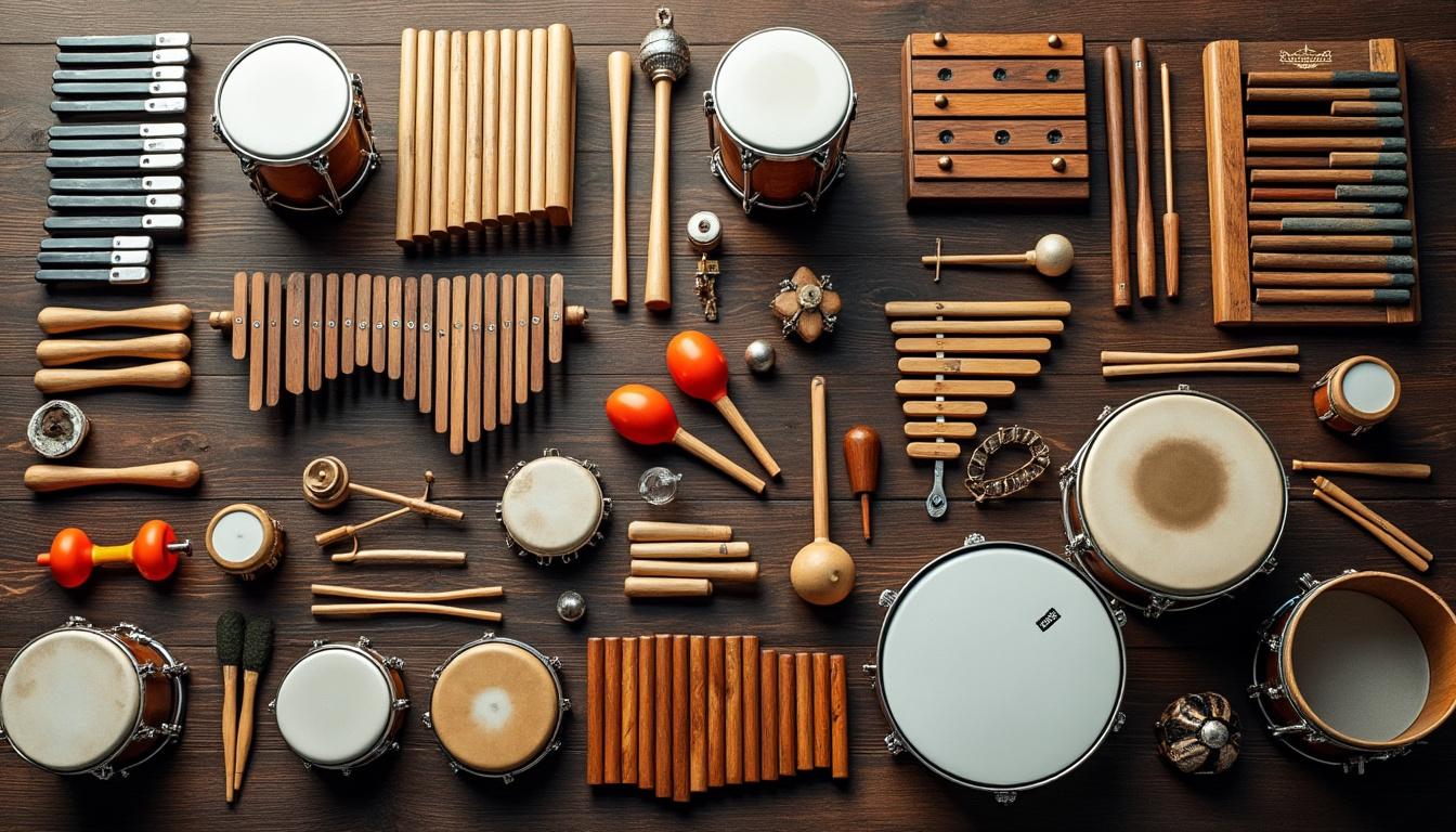 découvrez tous les instruments à percussion classés par famille pour mieux comprendre leurs caractéristiques et leur diversité sonore.