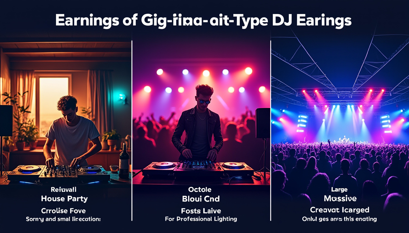 découvrez combien gagne un dj en fonction de son niveau d'expérience et du type de soirée, avec une analyse détaillée des revenus dans le métier.