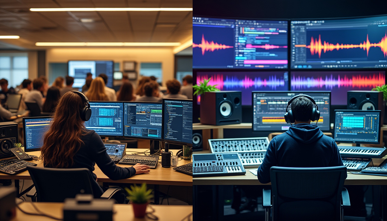 découvrez comment devenir sound designer : les formations recommandées, les compétences requises, le métier au quotidien et les débouchés professionnels dans ce secteur créatif.