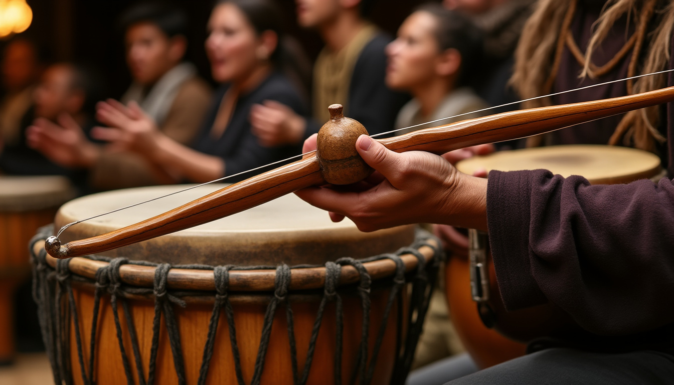 découvrez la musique traditionnelle de la capoeira, mettant en avant le berimbau, l'atabaque et les chants rituels qui rythment cette danse brésilienne emblématique.