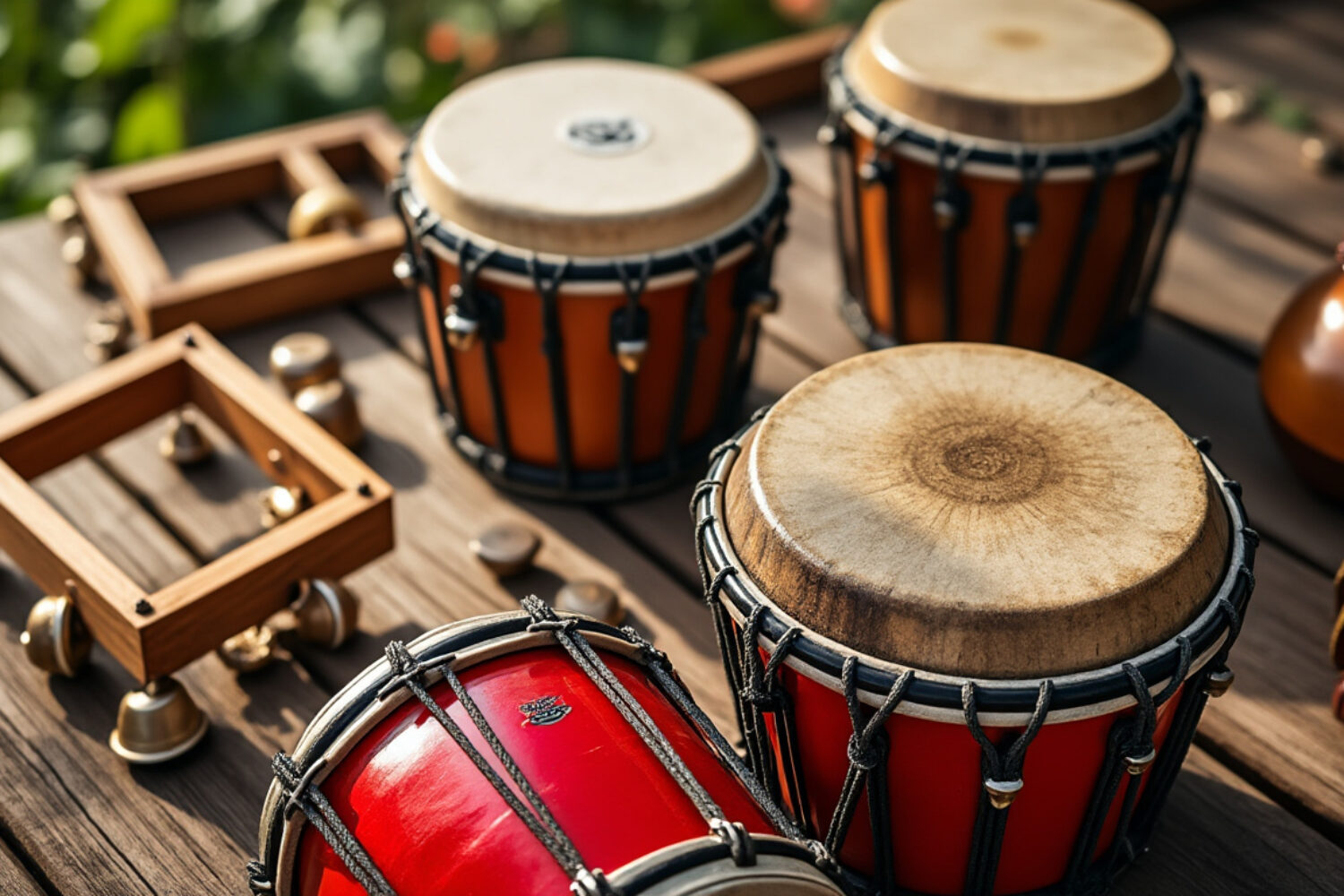 Les instruments brésiliens emblématiques de la samba et de la batucada