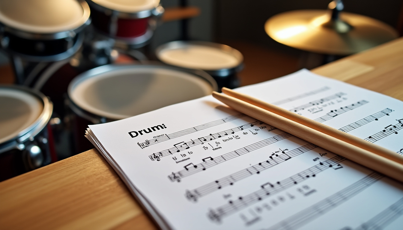 apprenez à lire une partition de batterie grâce à notre guide complet sur le solfège rythmique, adapté aux débutants et musiciens souhaitant progresser.