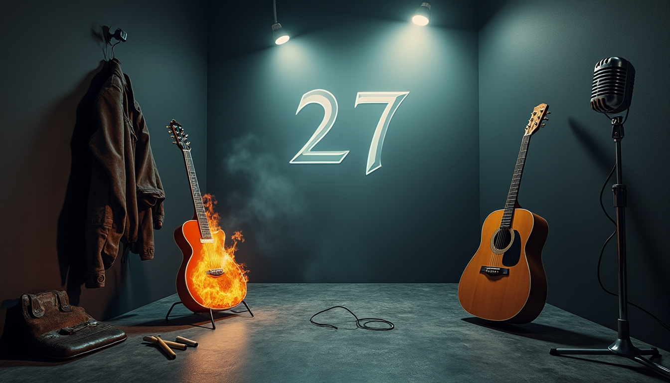 découvrez la liste complète des artistes célèbres du club des 27, ces musiciens légendaires qui sont décédés à l'âge de 27 ans.