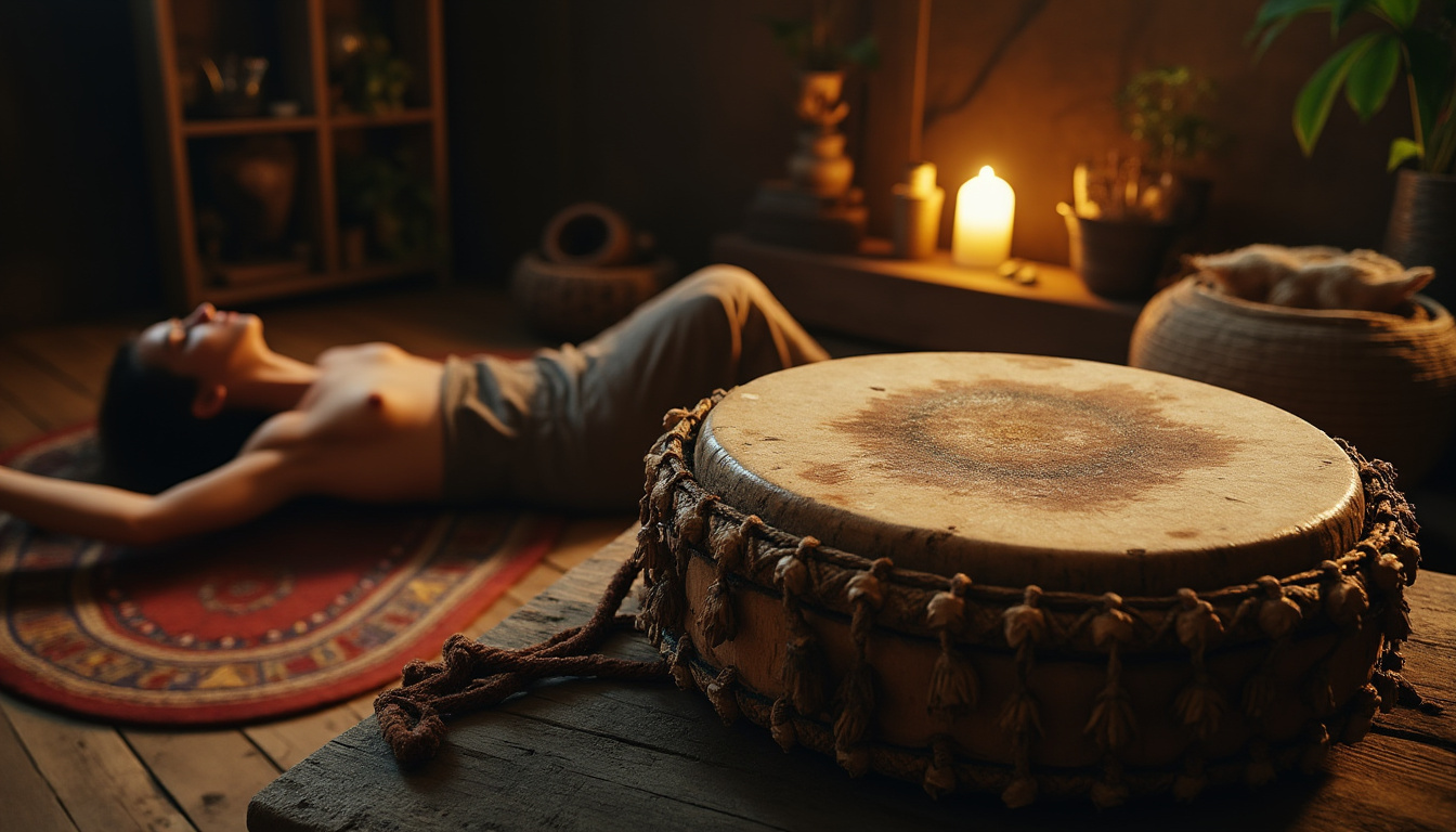 découvrez les bienfaits du tambour chamanique pour un voyage intérieur profond, favorisant la relaxation, la guérison et la connexion spirituelle.
