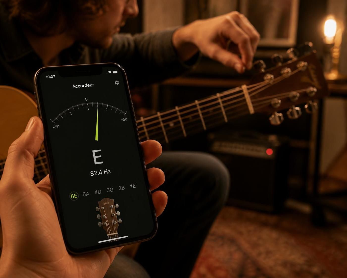 découvrez notre sélection testée des meilleures applications accordeur guitare gratuites pour accorder votre guitare facilement et avec précision.