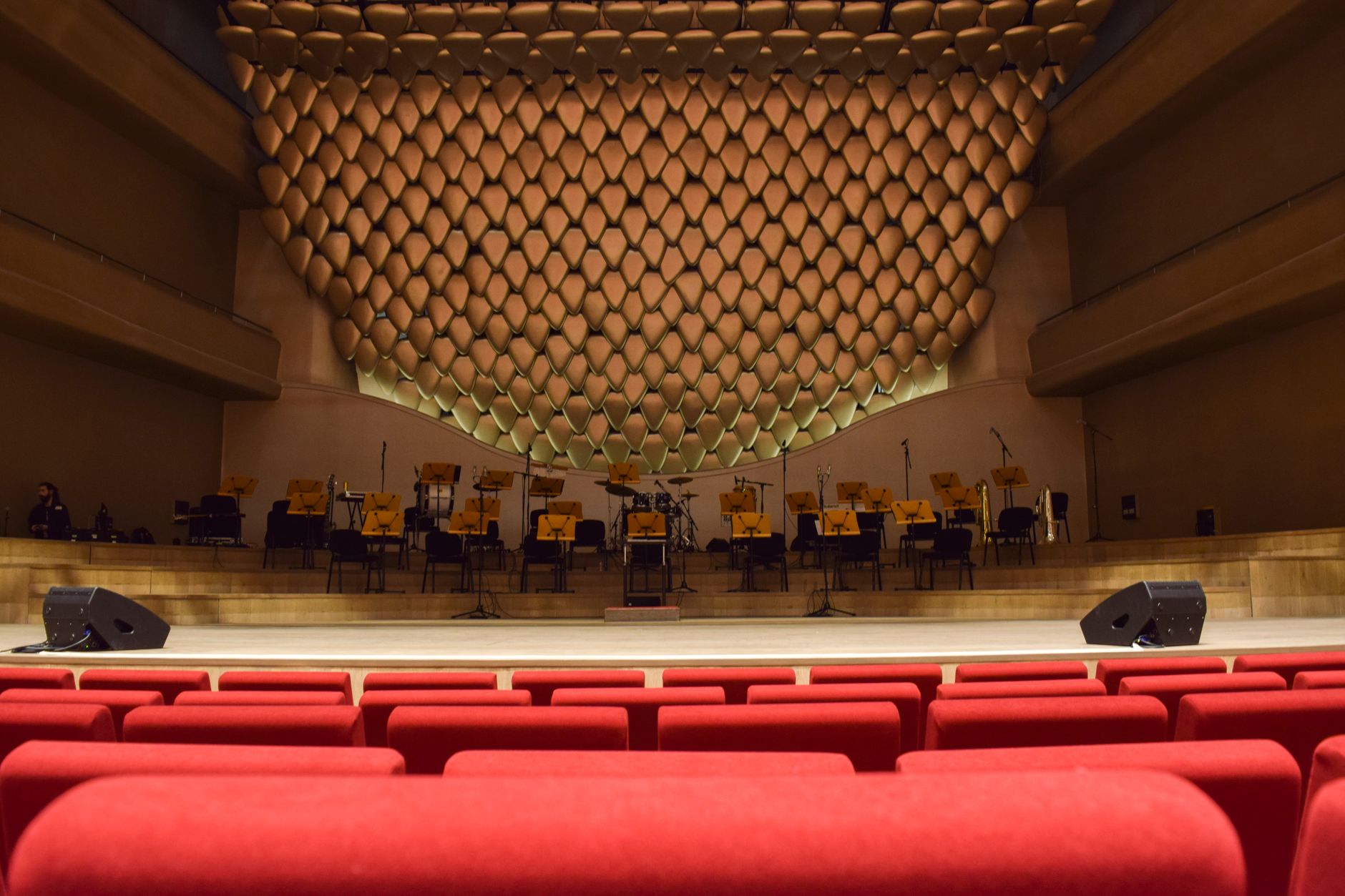 La Cité de la musique à Paris : architecture, salles et musée — intérieur d'une salle de concert