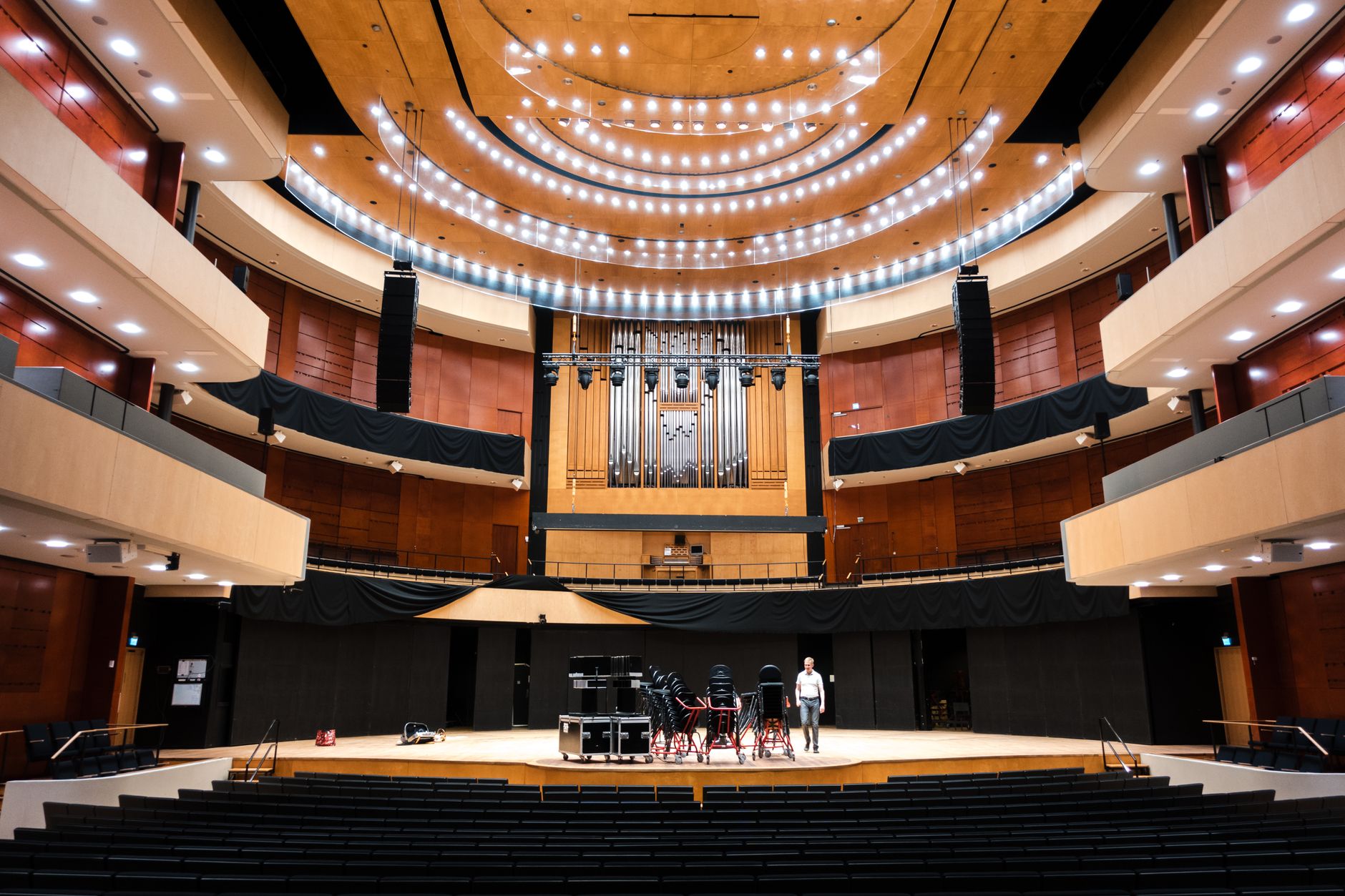 Cité de la musique concerts, — intérieur d'une salle de concert